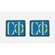 КРАСНОФЛОТЕЦ, погончики рядового и сержантского состава Авиации ВМФ СССР, обр. 1943 г..